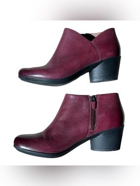 Dansko Raina Wine Burnished Nubuck Women's Comfort Boot - Size EU 38/ US 7.5/8